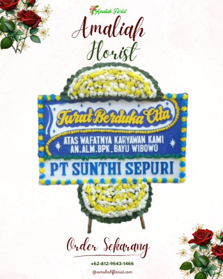 Papan Bunga Duka di Garum