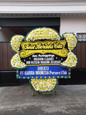 Papan Bunga Duka di Garum