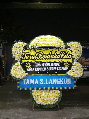 Papan Bunga Duka di Garum