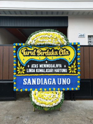 Papan Bunga Duka di Garum